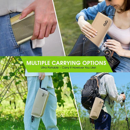Outdoor Camping Chair Portable Folding Backpack Chair with Shoulder Straps